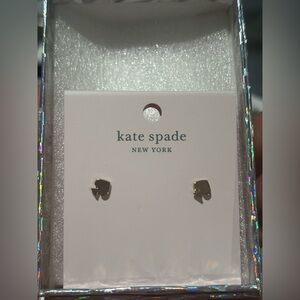 Kate Spade Gold Heart Stud Earrings